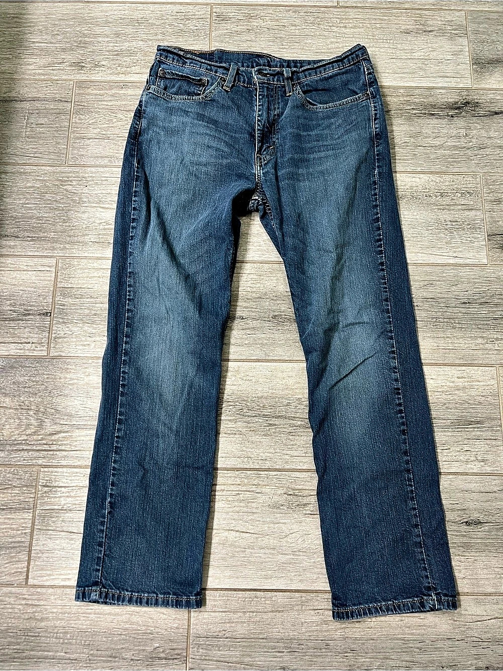 Levi’s 514 Straight Leg Jeans Blue Waist 34 Length 30